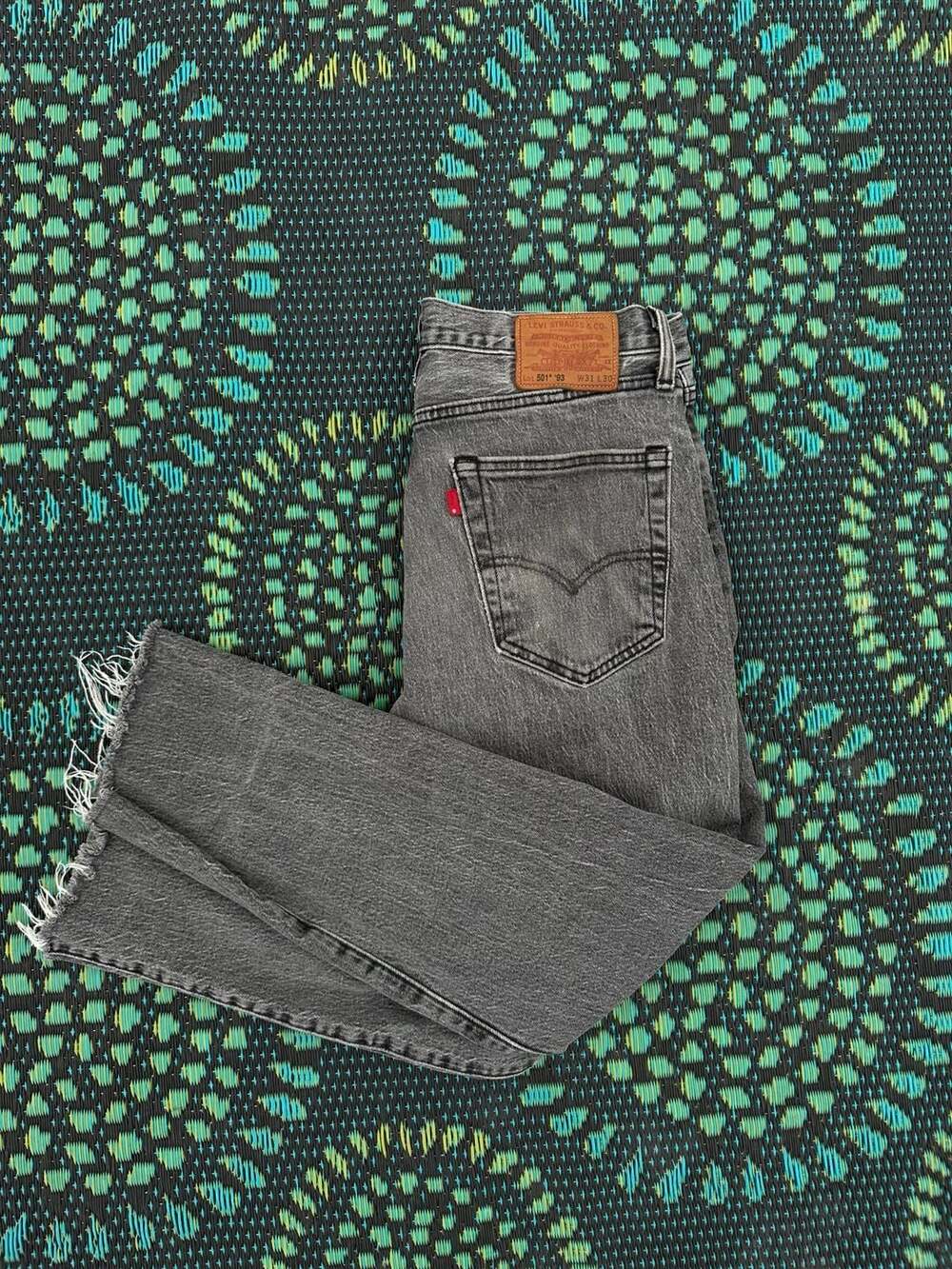 Levi's 501 '93 Size W31 L30 Gray Denim Jeans